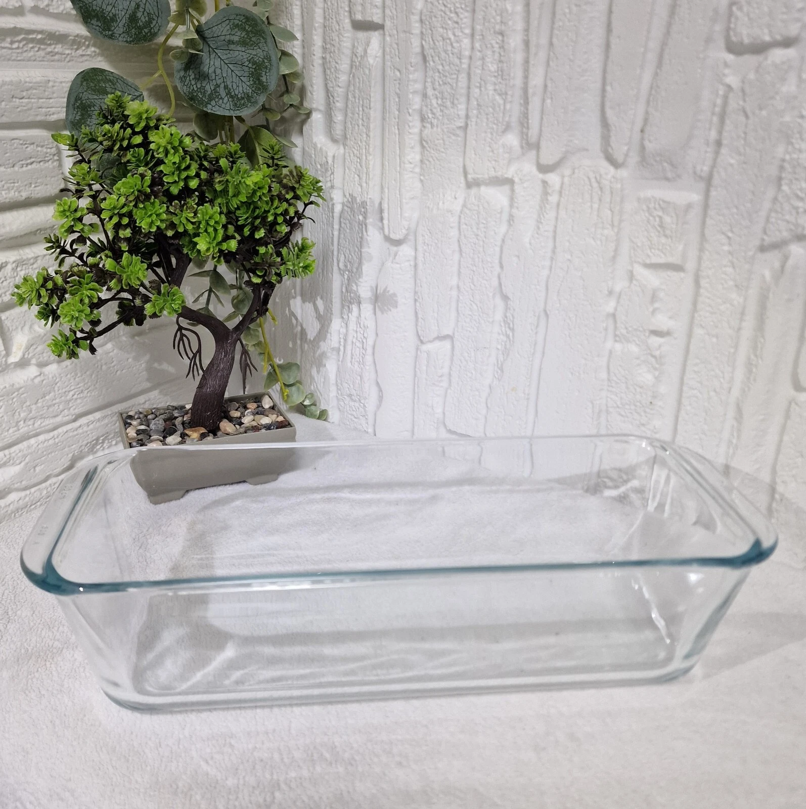 Vintage Pyrex France 839 X Loaf Pan – 30 cm – Clear Heat-Resistant Glass Baking