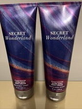 2 Bath  Body Works Secret Wonderland Ultra Shea Body Cream 8 oz New 
