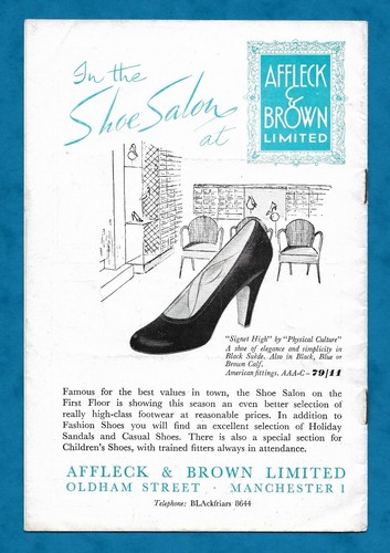 1956 PALACE THEATRE MANCHESTER PROGRAMME "GLAMOROUS NIGHT" ON ICE - Picture 7 of 7