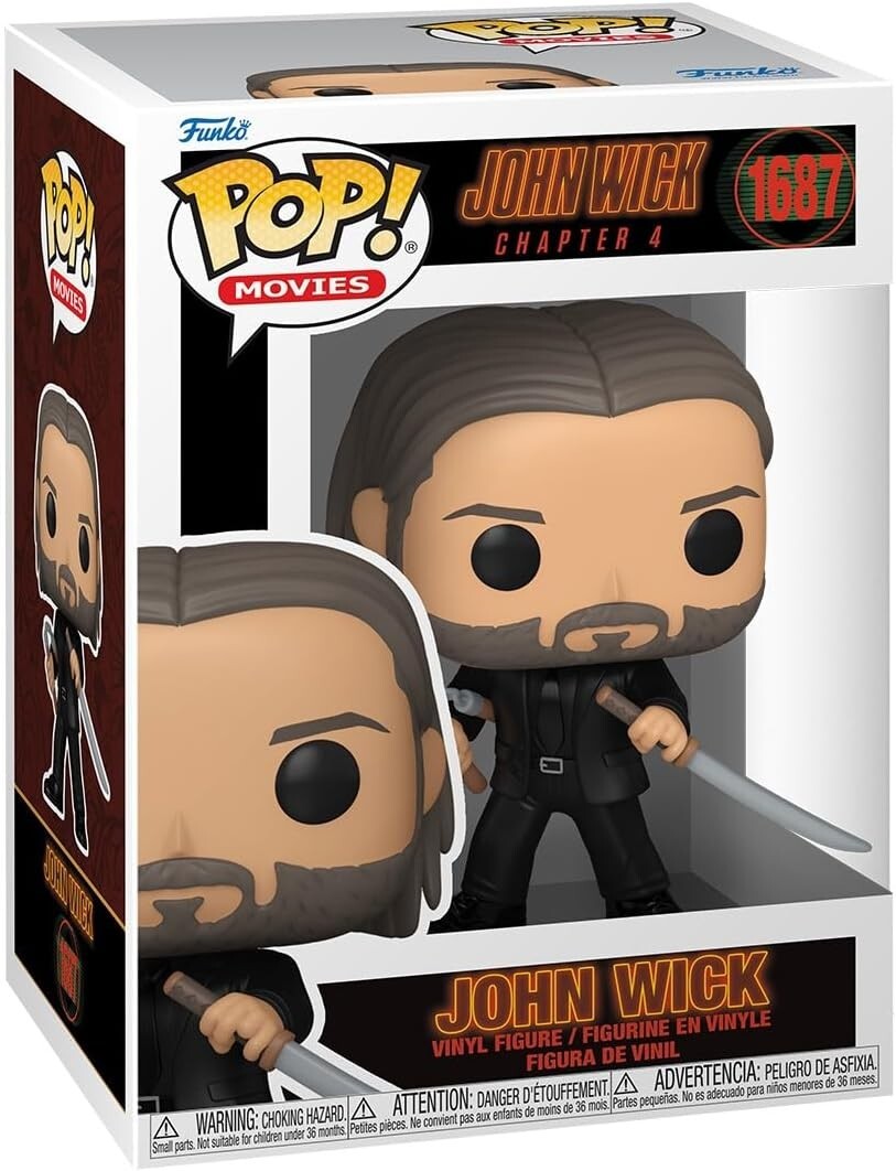 新品　Funko POP! ジョン・ウィック シリーズ 4体セット　オマケ付き 新品 Funko POP! ジョン・ウィック シリーズ 4体セット オマケ