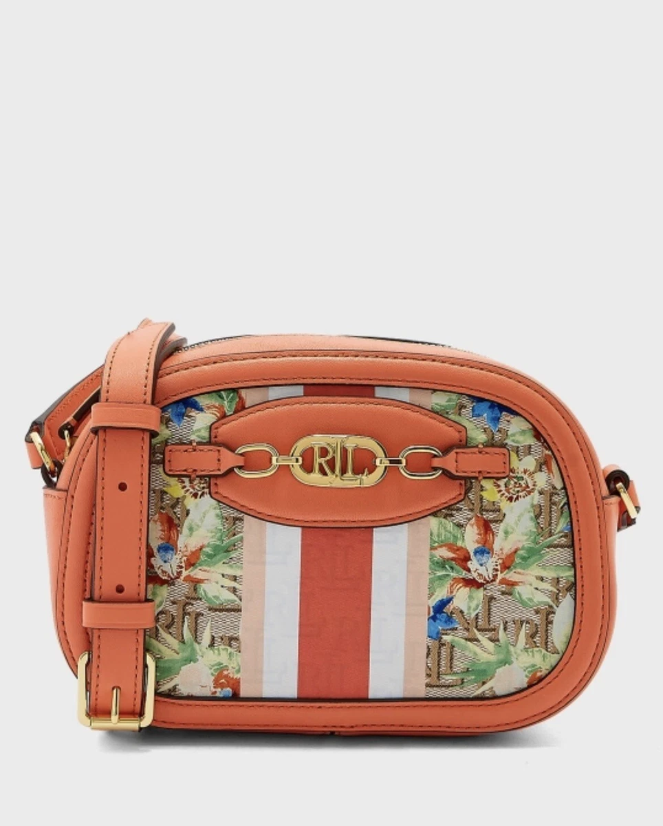 Lauren Ralph Lauren Monogram Medium Jordyn Crossbody Bag