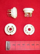 1x oprawa rury NOVAL NOWA podstawa 9pin niemiecka oprawa rura gniazdo ECC83 EL84