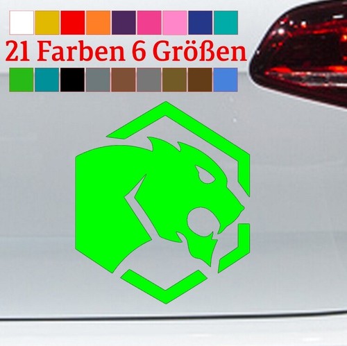 Aufkleber Leopard Puma Tiger Sechseck Silhouette Raubtier Tattoo Panther Sticker - Bild 106 von 110