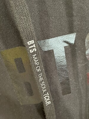 BTS Map Of The Soul Tour Black Hoodie Sweater | eBay