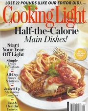 Cooking Light Magazine Half The Calories Main Dishes Breakfast Snacks Lunches .