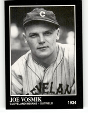 Joe Vosmik 1991 Sporting News Conlon Collection - Cleveland Indians