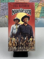 SHIPS SAME DAY The Magnificent Seven Yul Brynner VHS 1985 Classic Western-MGM