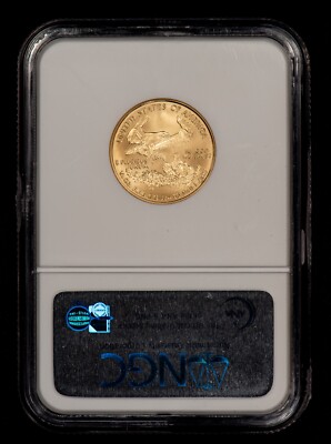 2006-W $10 1/4 oz Gold American Eagle Burnished West Point - NGC