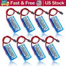 8X Mitsubishi CR17335SE-R(3V) 1800mAh Q6BAT CNC PLC Battery + Plug US Stock