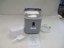 KISMILES COUNTERTOP NUGGET PEBBLE ICE MAKER GREY Z5815N