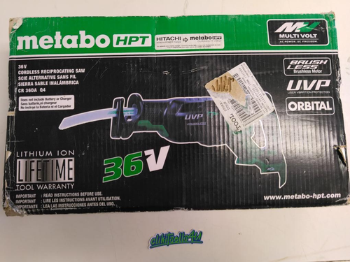 Metabo CR36DAQ4M 36v Reciprocating Saw Tool-Only in open box awYS103409-3 - Picture 2 of 10