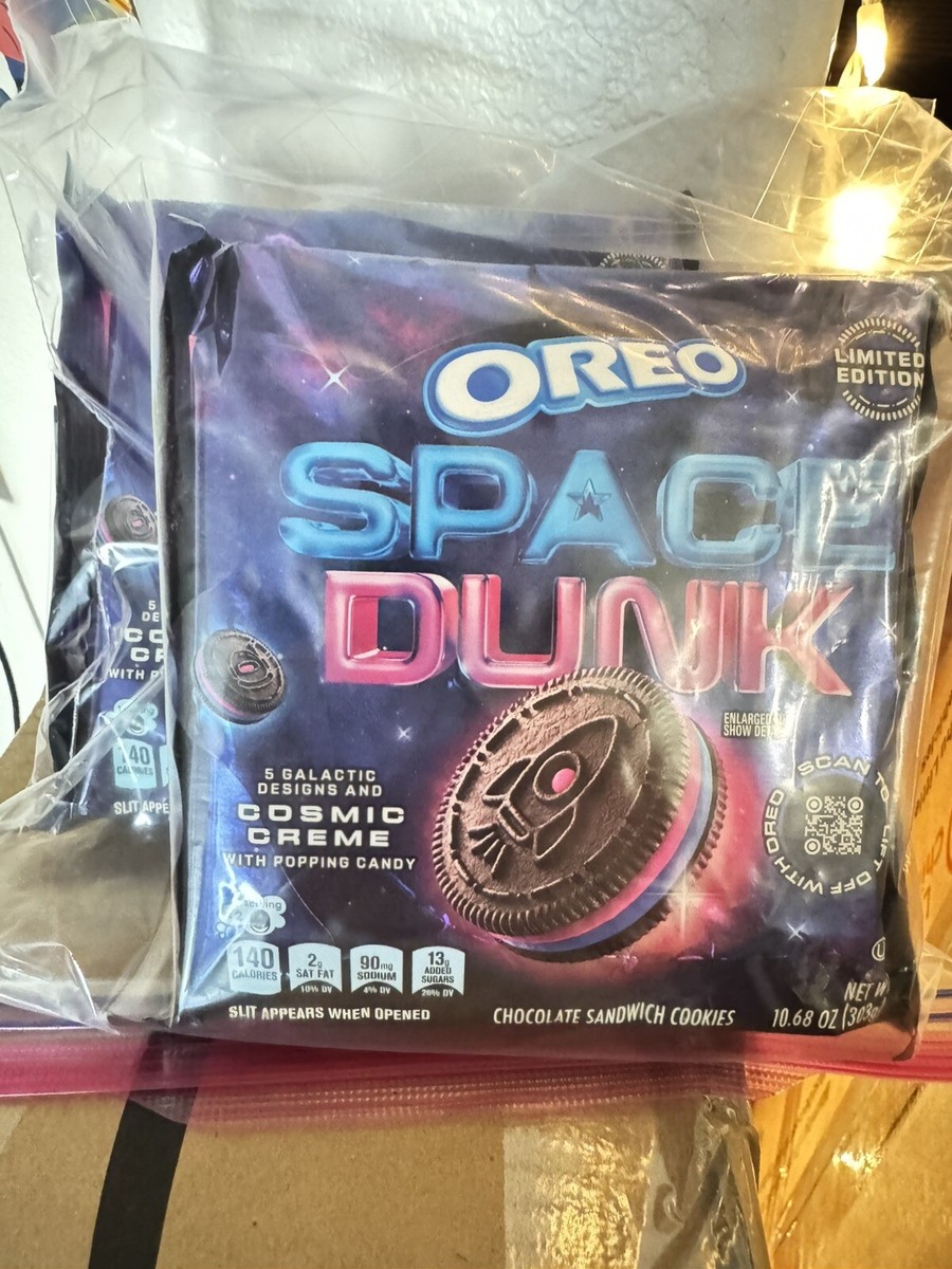OREO Space Dunk Chocolate Cosmic Popping Sandwich Cookies