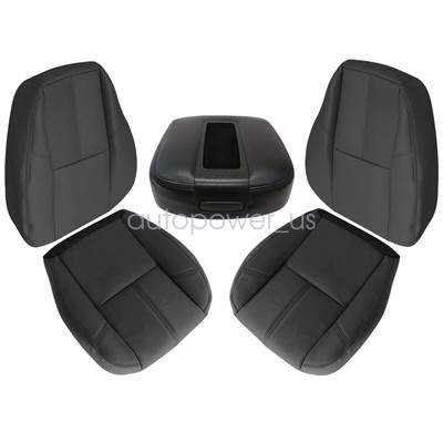 Priprilod Black Cloth Seat Cover Bottom Replacement For Chevy Silverado 1500/2500HD/3500HD 2007-2014 – Driver & Passenger Side - View #12