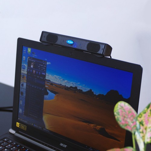 Portable Mini USB Audio Sound Bar Stereo Speaker for Phone Laptop Computer PC - Photo 7/14
