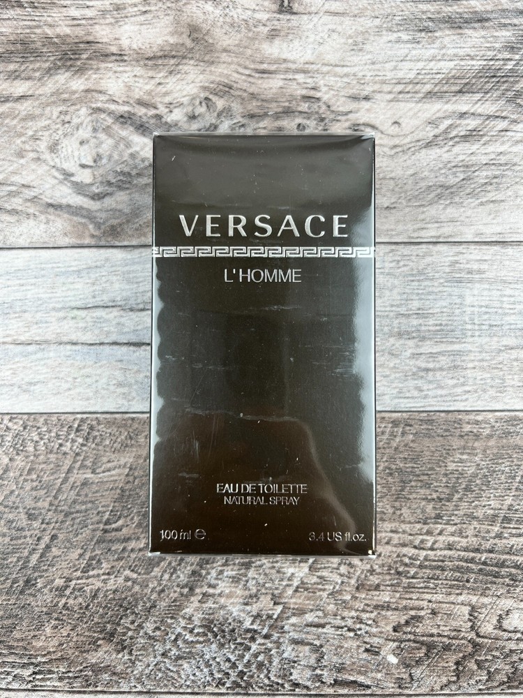 VERSACE L'HOMME by Versace Eau De Toilette Spray 100ml/3.4oz for Men NEW IN BOX