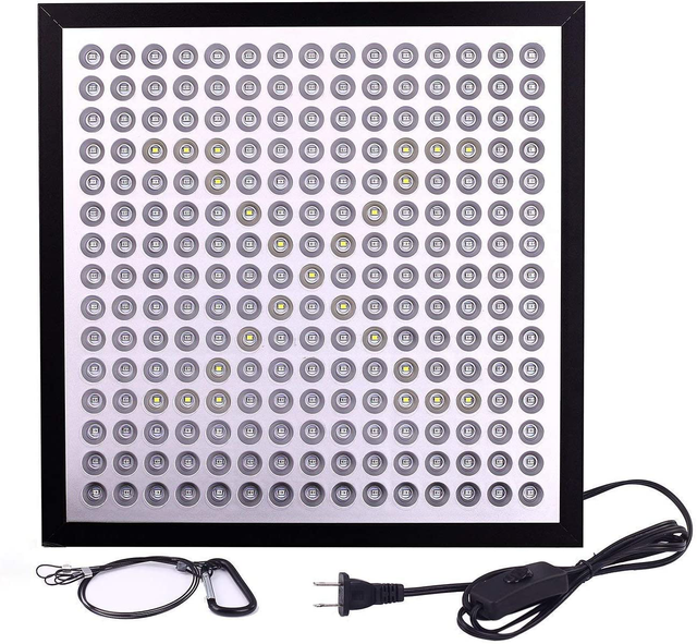 Niello Led Grow Light, Ultra-Thin Ultra-Light 45W 225 Leds ...