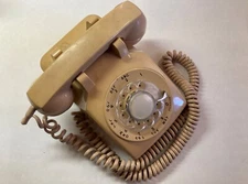 ROTARY DIAL TELEPHONE...From 1965...Desk Or Shelf Top...Very Nice Condition