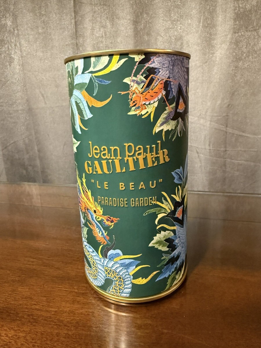 Jean Paul Gaultier Le Beau Paradise Garden 4.2oz - EMPTY CAN TIN