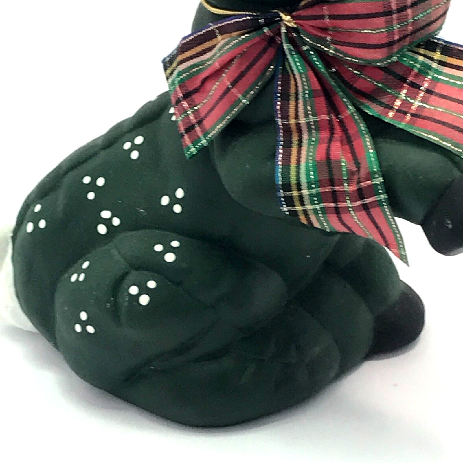 VTG Kimble Mold Reindeer Forest Green Ceramic Winter Holiday Christmas READ