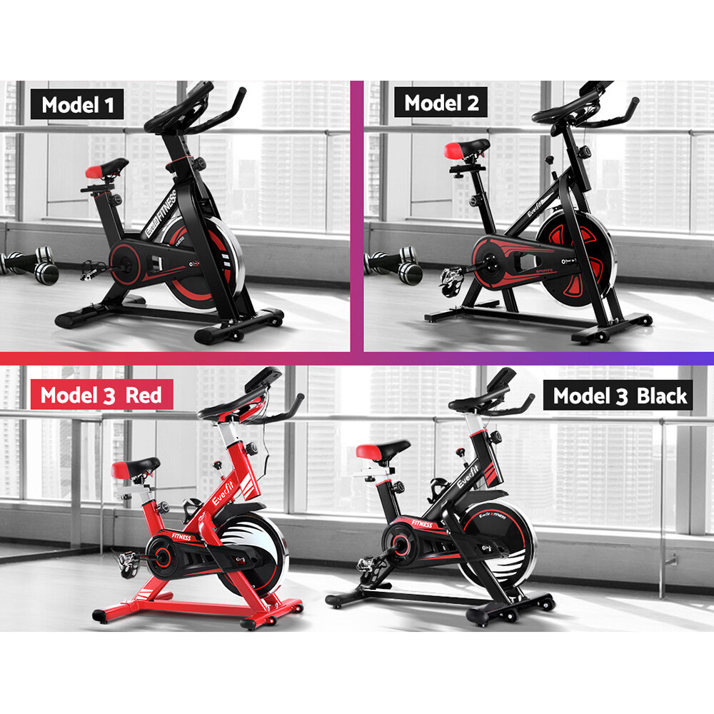 Everfit Spin Bike Exercise Bike Flywheel Cycling Fitness Indoor Home Gym eBay