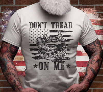 Don't Tread on Me Shirt, 2nd Amendment T-shirt, Veteran Dad Tee Gift Idea