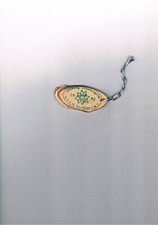 1 x Trachtenanhänger aus Holz, 1992, "100 Jahre V.T.E.V. Neubeuern e. V.