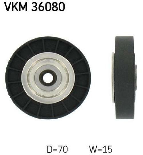 Original SKF Umlenk-/FüHrungsrolle Keilrippenriemen VKM 36080 FüR Renault-image