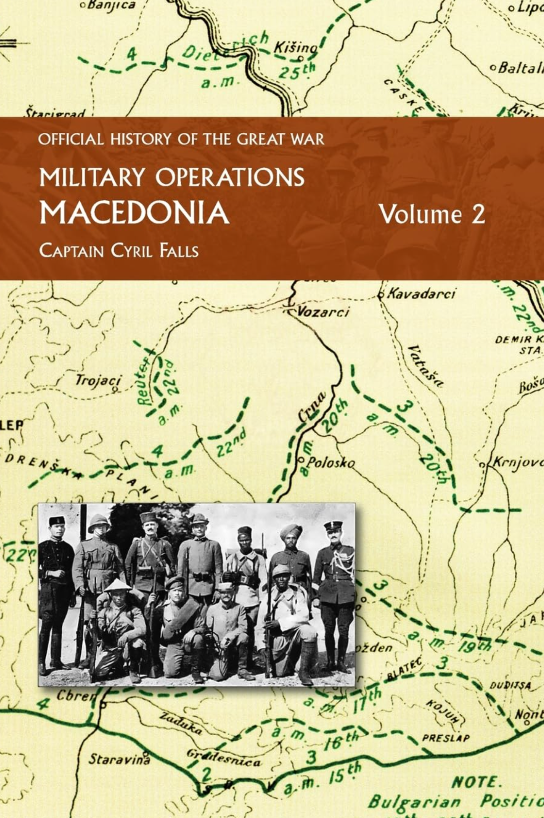 MACEDONIA VOL II: OFFICIAL HISTORY OF THE GREAT WAR OTHER THEATRES: NEW FREEPPUK