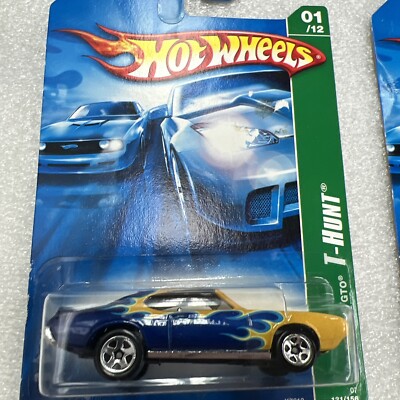 HOT WHEELS(2) 2007 TREASURE HUNT SERIES '69 PONTIAC GTO Us/ Int