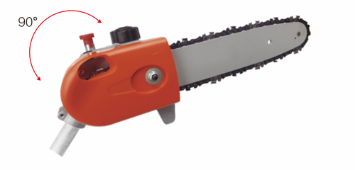 ROTATABLE POLE SAW CHAINSAW HEAD FOR 