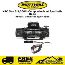 Smittybilt 98695 Xrc Gen 3 9500lb Comp Winch W Synthetic Rope Smittybilt 98695 Xrc Gen 3 9500lb Comp Winch W Synthetic Rope