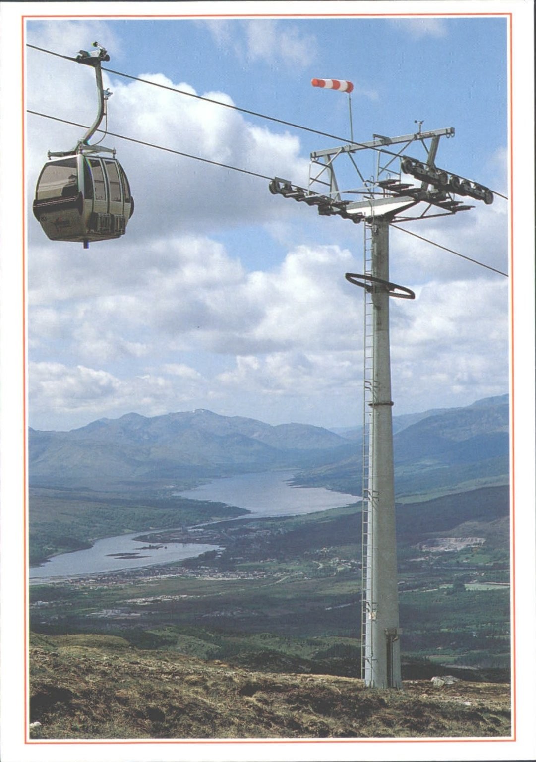 Aonach Mor Gondola Loch Eil Fort William Scotland Postcard 2005 J Arthur Dixon