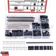 2.54mm Connector Kit 1/2/3/4/5/6/7 Pin Housing Connector with 2.54 Male and F...