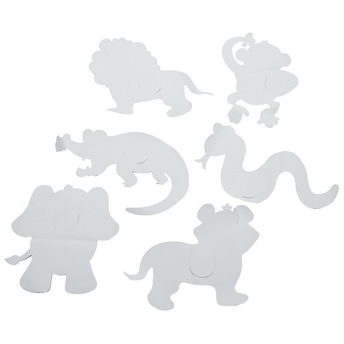 Do It Yourself Safari Animal Costumes - Craft Kits - 12 Pieces - Bild 3 von 3