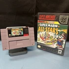 Super Mario All-Stars Nintendo SNES 1993, Tested, Cartridge And Repo Case