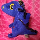 Saffire Blue Dragon Plush Beanbag TY Toy 2017 Character. Retired  — photo 3