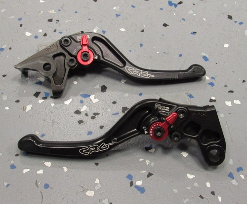 CRG RC2 Adjustable Brake & Clutch Lever Set *NICE! 14-17 FZ07 FZ09 Pazzo ASV