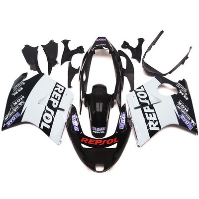 ABS Plastic White Black Fairing Kit for Honda CBR1100XX 1996 1997-2007 Bodywork