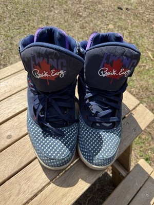 Ewing 33 Hi Shoes Mens Size 10 Navy Maple Leaf Canada Patrick Ewing 1EW90166-463