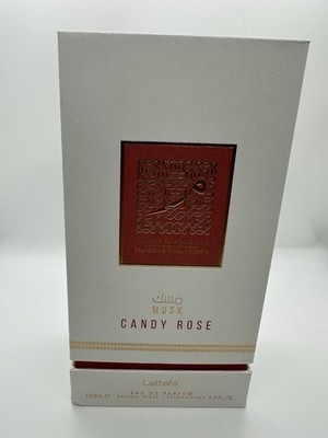 Lattafa Musk Candy Rose Eau de Parfum Spray 3.4 fl oz Natural Spray