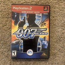 James Bond 007 Agent Under Fire PlayStation 2 PS2 Greatest Hits - TESTED CIB