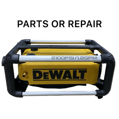 #ad DEWALT DWPW2600 1.1 GPM Cold Water Electric Pressure Washer FOR PARTS REPAIR $100.00