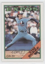 1988 O-Pee-Chee Blank Back Tim Burke #14 fm0