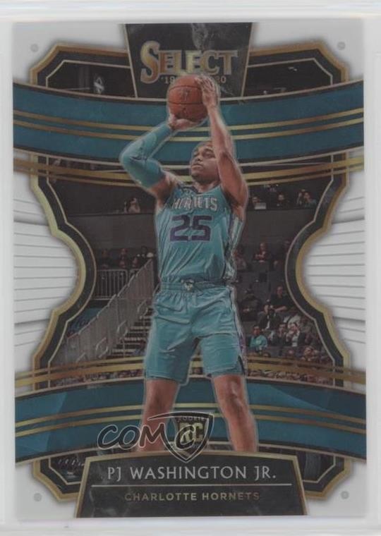 2019-20 Panini Select Concourse White Prizm /149 PJ Washington Jr #93 Rookie RC