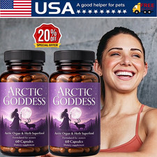 5 Pcs Gfg Arctic Goddess Reindeer Supplement For Women 60 Capsules 5 Pcs Gfg Arctic Goddess Reindeer Supplement For Women 60 Capsules
