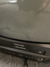 Toshiba MV13K2R CRT TV VCR Combo Television for Retro Gaming - No Remote