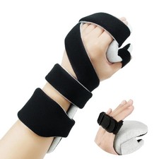 Soft Functional Resting Hand Splint with Finger Separator,Stroke Hand Brace B...