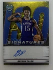 BRYSON TILLER 2026 BOWMAN BEST BASKETBALL YELLOW LASER REFRACTOR CARD /75
