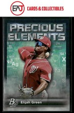 Elijah Green 2023 Bowman Platinum Precious Elements #PE-24 Washington Nationals