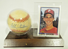 Phillies Mike Lieberthal, Randy Wolf, Pat Burrell signed balls